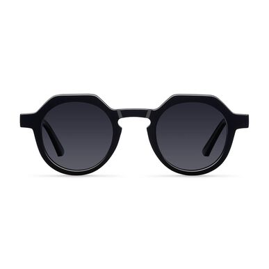 Lunettes de soleil Meller Hasan entièrement noires, 1 unité