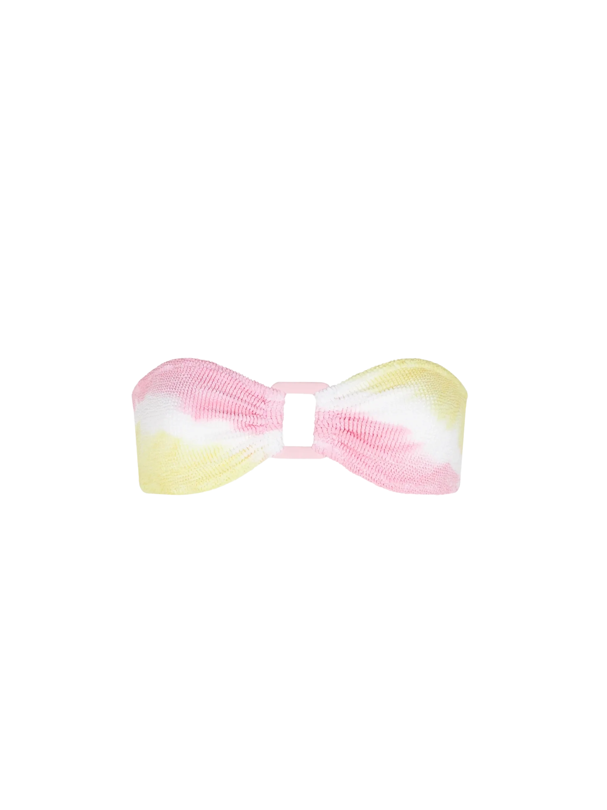 haut bandeau froissé tie-dye