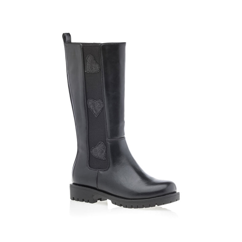 Botas para niña negra