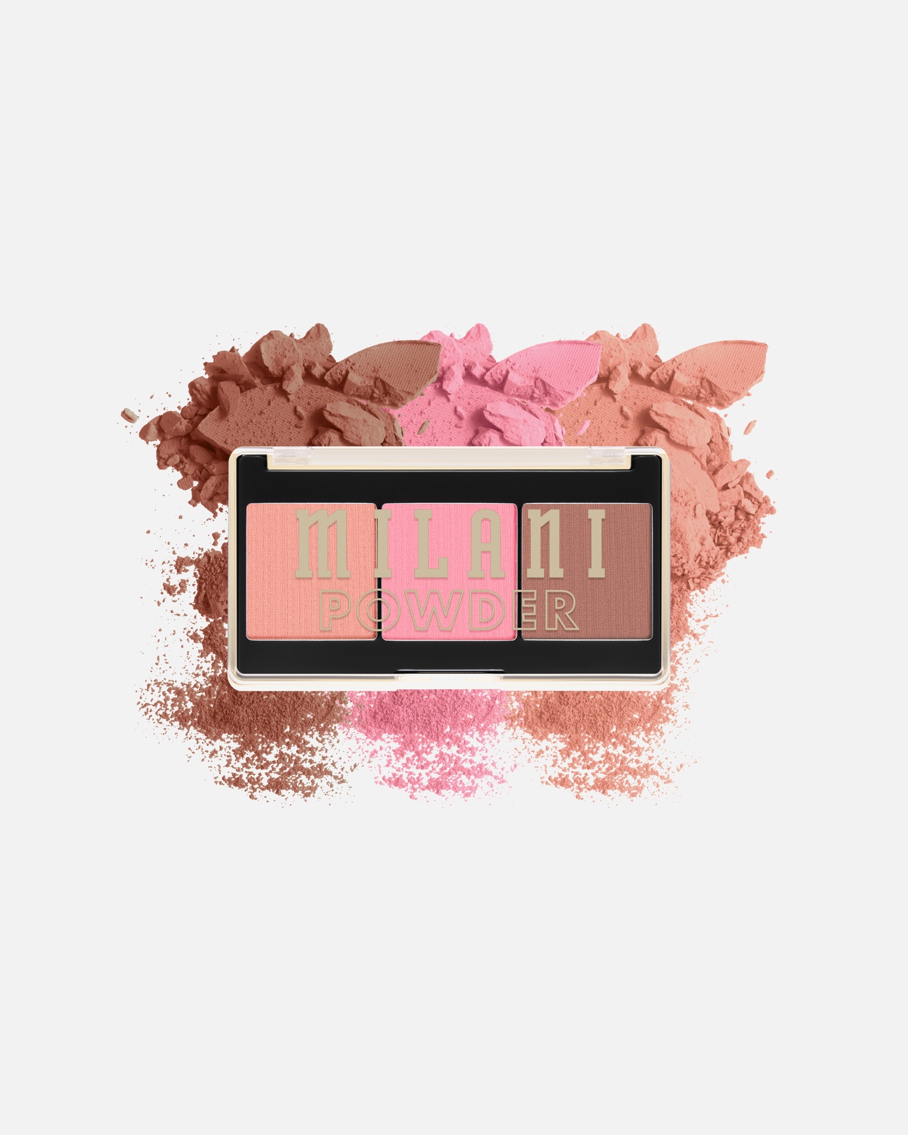 Milani Powder Cheek Kiss vaigu sārtuma palete - 7,5 g