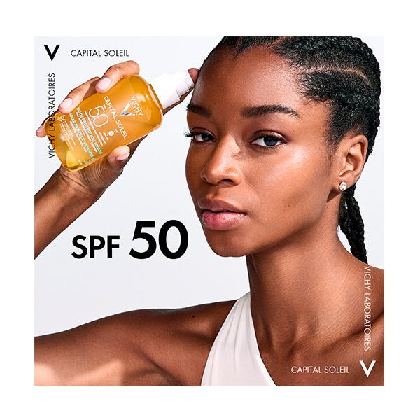 Νερό Μαυρίσματος Capital Soleil Enhanced Spf50+ | 200ml