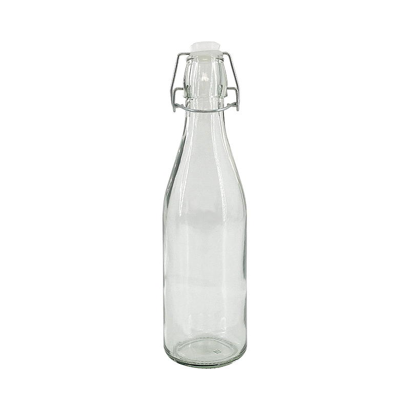 Cuisine glazen fles 0,5 lm/patentdeksel