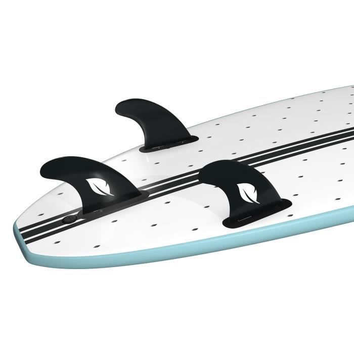Tabla de surf de espuma FEEL SURF - 6' x 21' x 2'' 3-4 - 40.8L - Azul