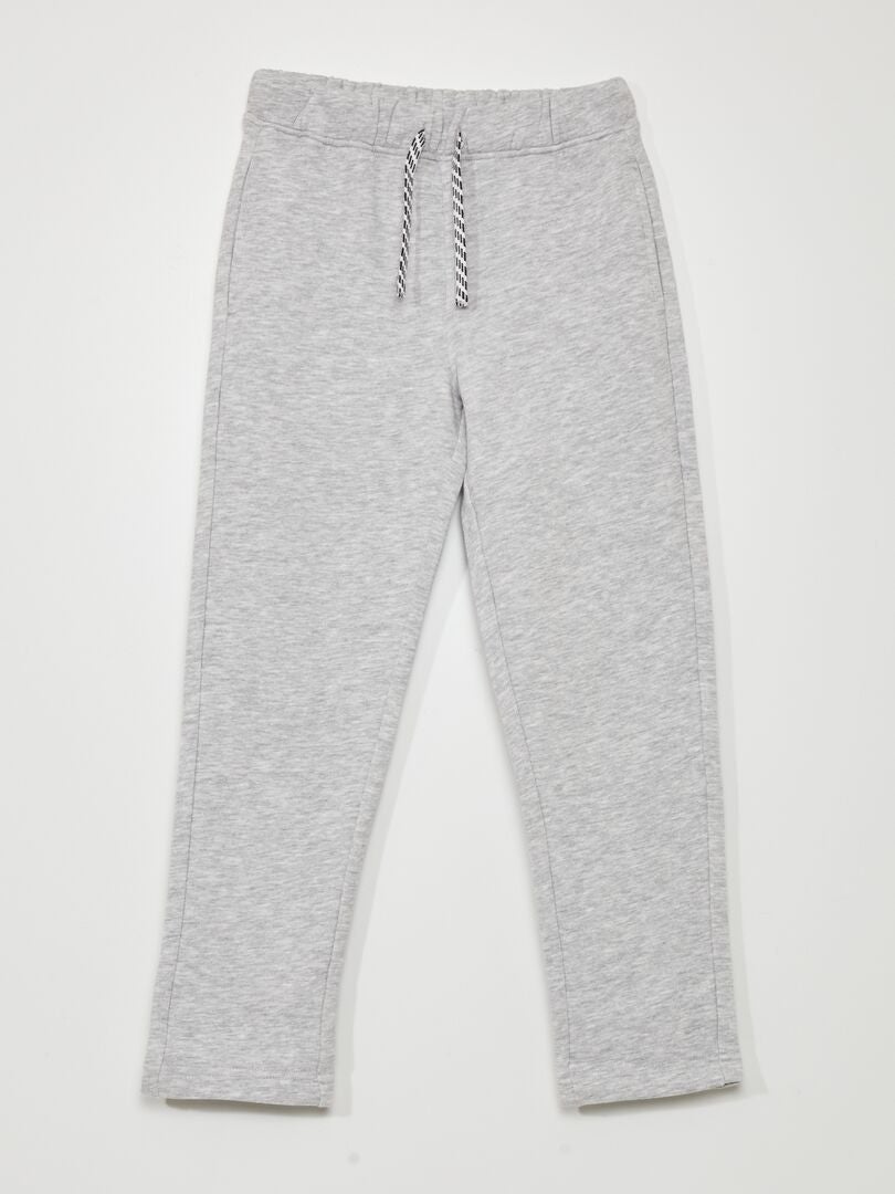 Gevlekte joggingbroek met verstelbare taille - GRIJS