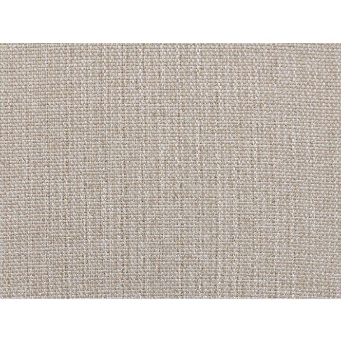 Cama de 160 x 200 cm com cabeceira estofada - Tecido - Bege - MASSIMO