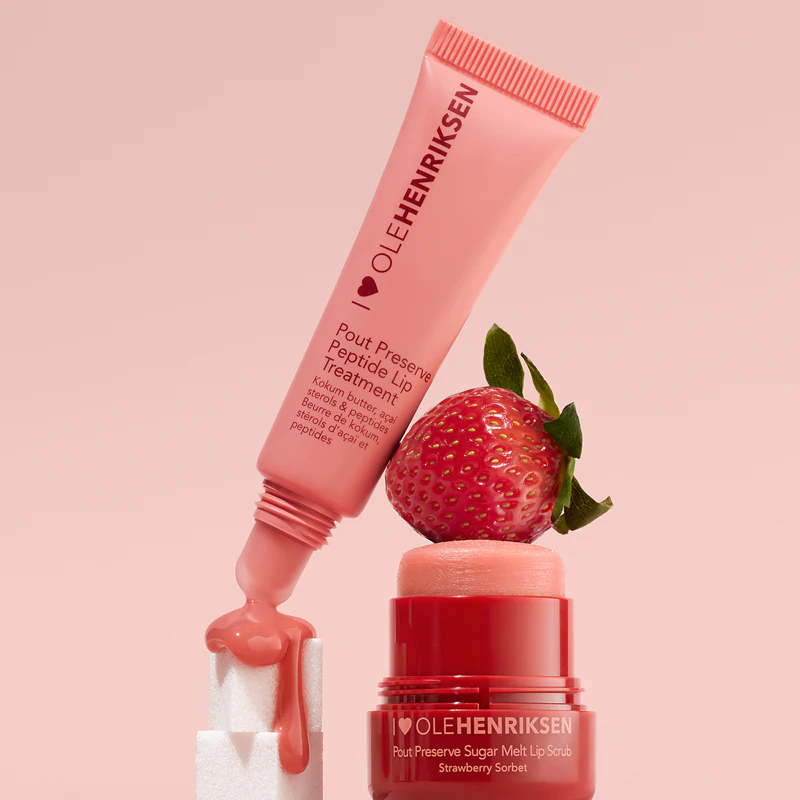 OLEHENRIKSEN Pout Preserve Sugar Melt Exfoliërende Lipscrub peeling cukrowy do ust