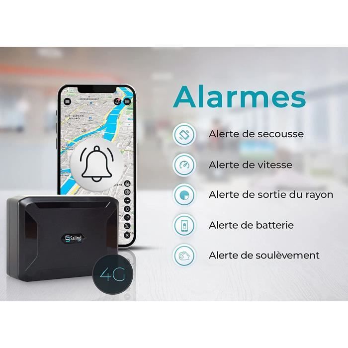 Tracker GPS Salind 11 4G pour Voitures, Motos et camions avec Aimant intégré et Suivi en Temps réel
