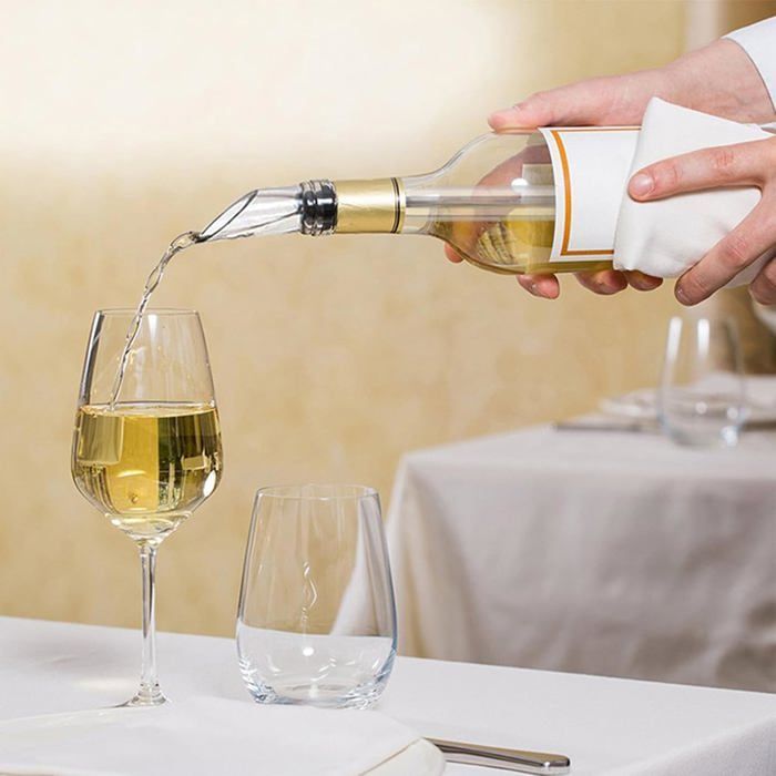 Resfriador de Garrafa de Vinho - DOK - Aço Inoxidável - Bastão Resfriador - Bico para Servir - Resfriamento Rápido