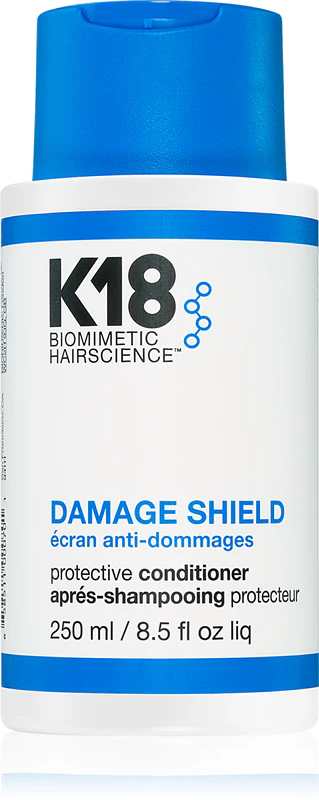 condicionador protetor K18 Damage Shield é um condicionador de condicionamento profundo para uso diário.