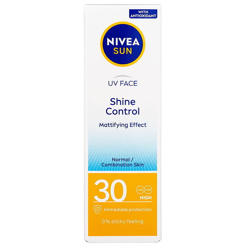 Nivea Crema solare viso SPF 30 controllo lucidità, 50 ml