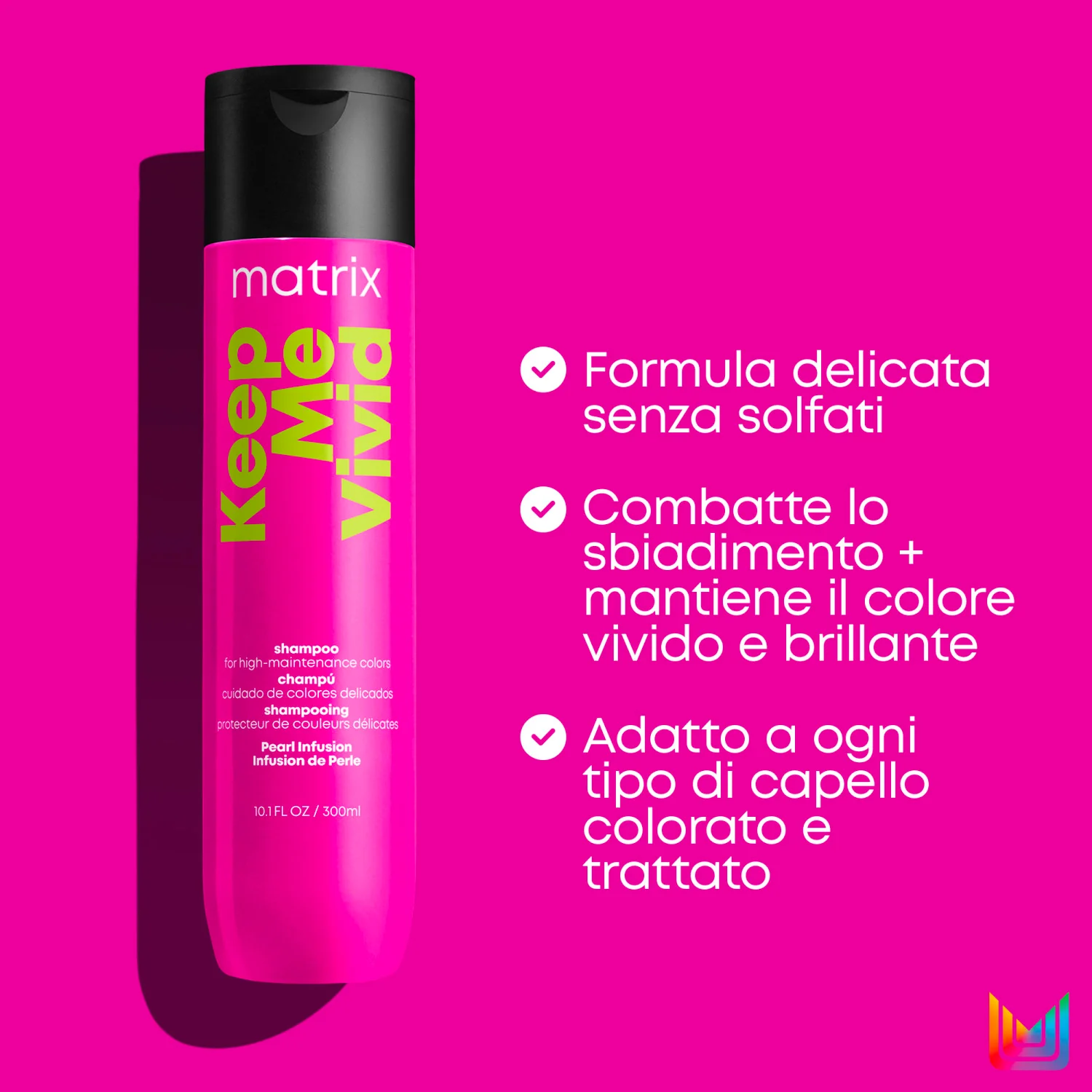 Total Results Keep Me Vivid Shampoo - Shampoo Protezione Colore