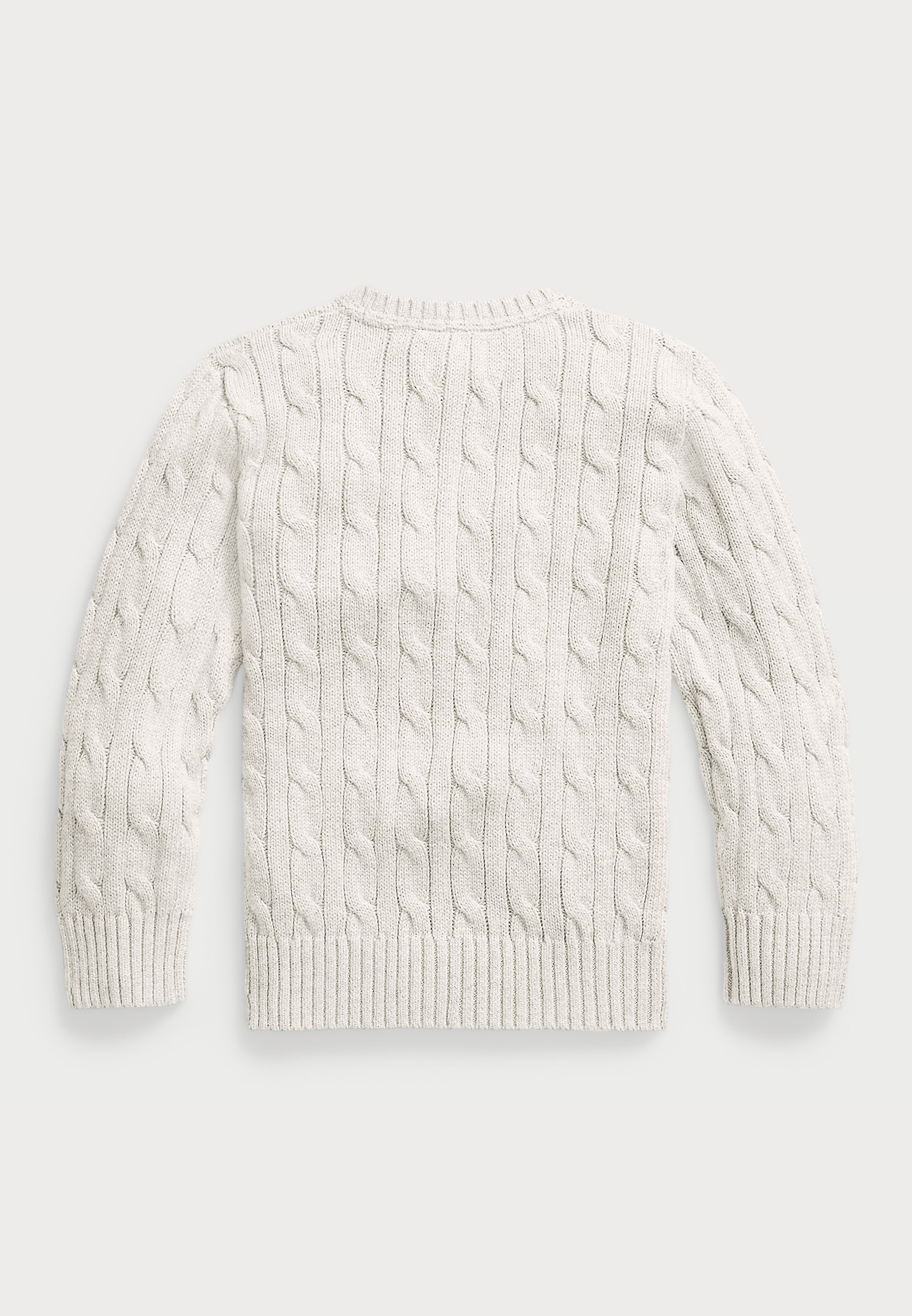 Polo Ralph Lauren kabelgebreide katoenen trui - Jumper - nevis