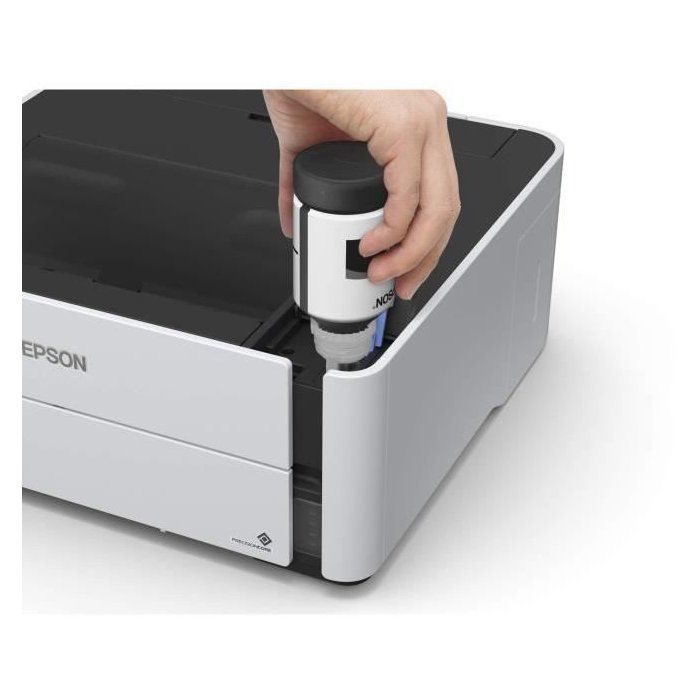 Impresora de inyección de tinta Epson ET-M1180 - Monocromo - Velocidad de impresión monocromática de 39 ppm - 1200 x 2400 ppp
