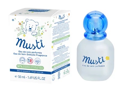 MUSTELA Mustela Musti aromatizēts ūdens 50 ml