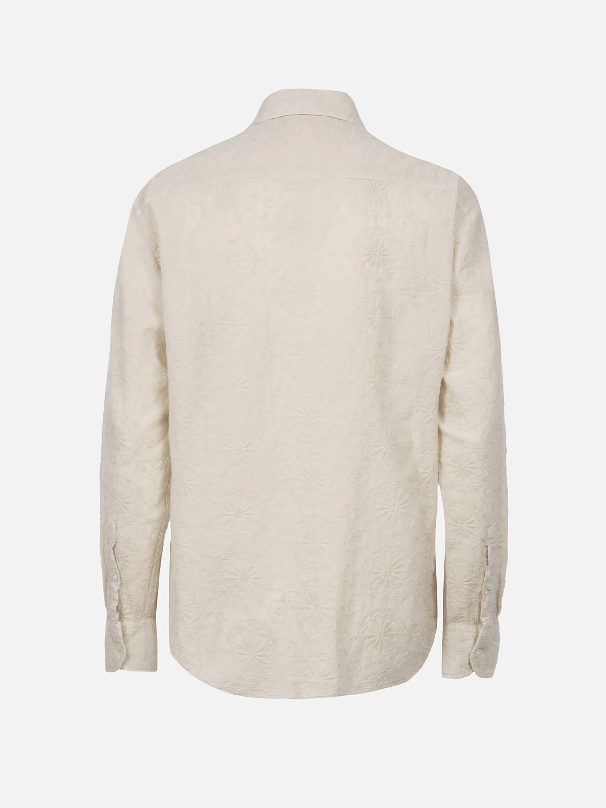 Camisa clásica de algodón Sangallo para mujer de Meredith
