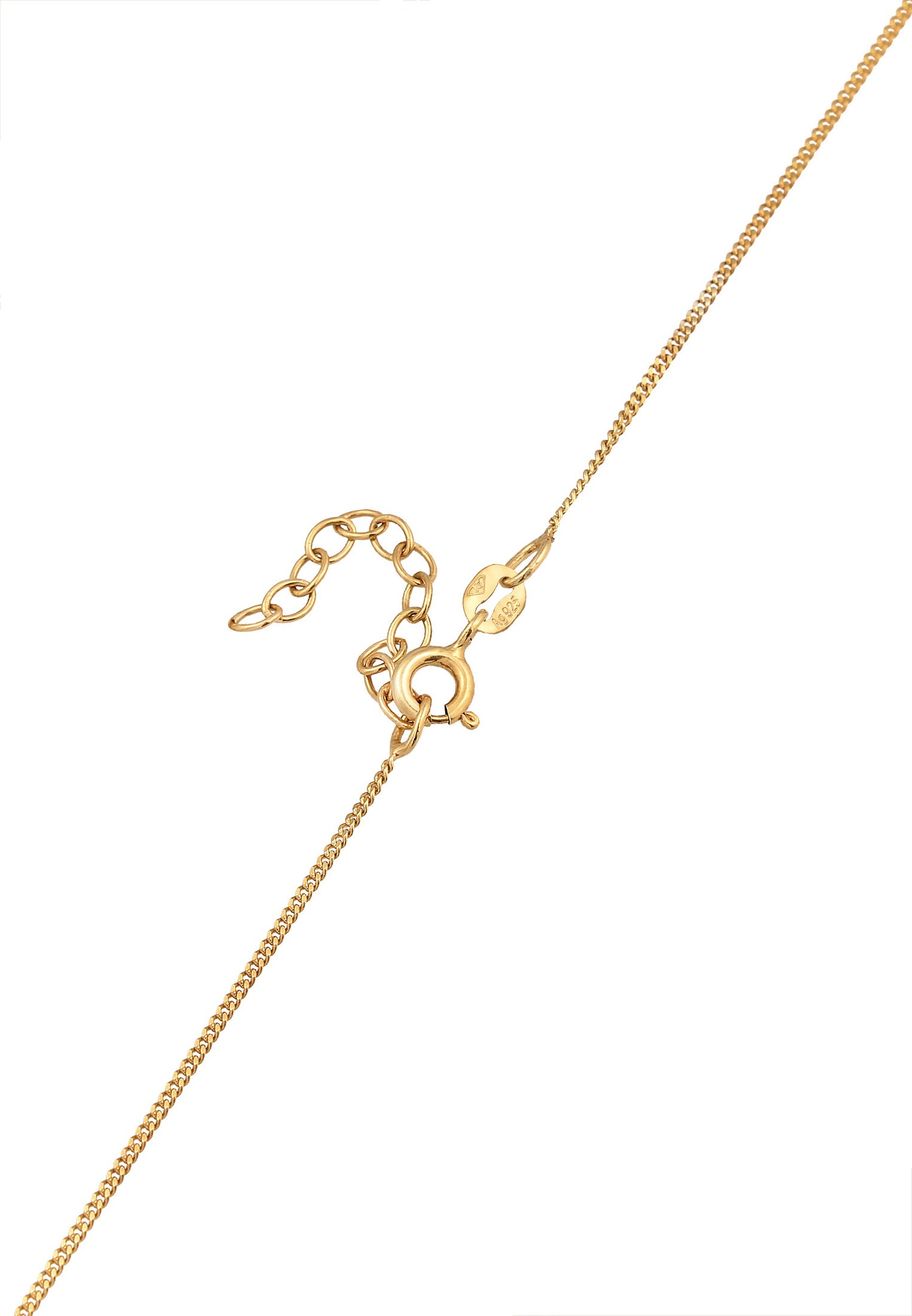 Elli Femmes Choker Solitaire avec Cristal Rose en Argent Sterling 925