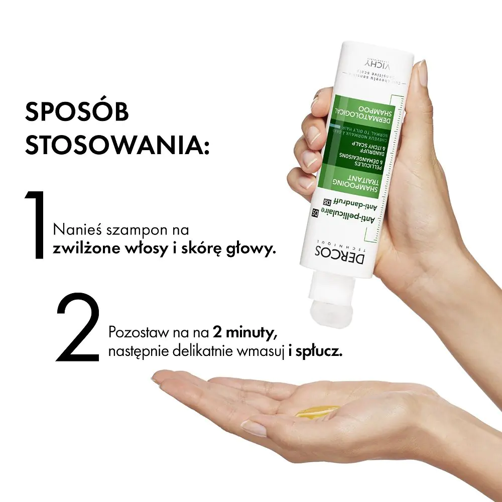 Vichy Dercos Szampon przeciwłupieżowy do włosów tłustych