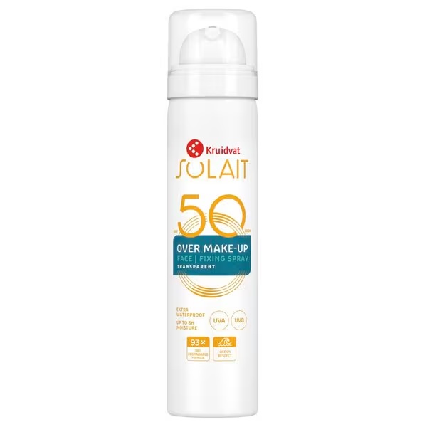 Kruidvat Solait sprej za fiksiranje preko šminke SPF50<br>75ml