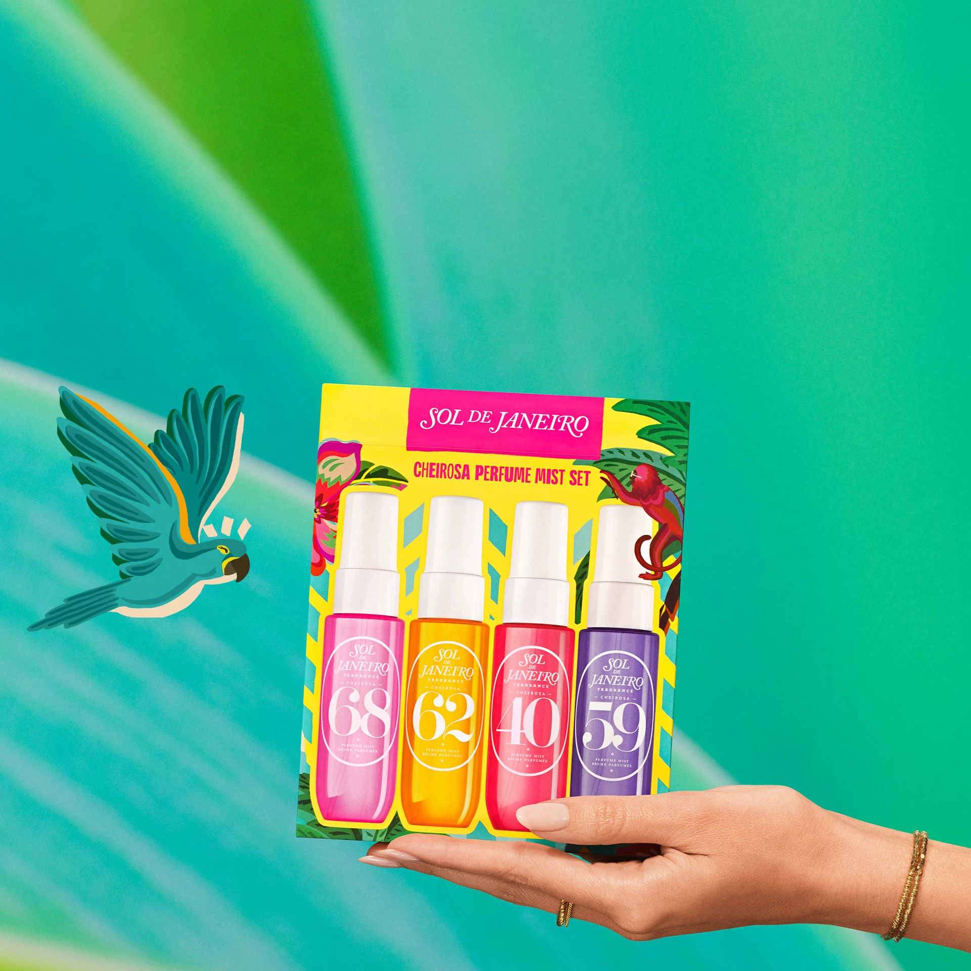 Cutie cadou Cheirosa Parfum Mist - Sol de Janeiro