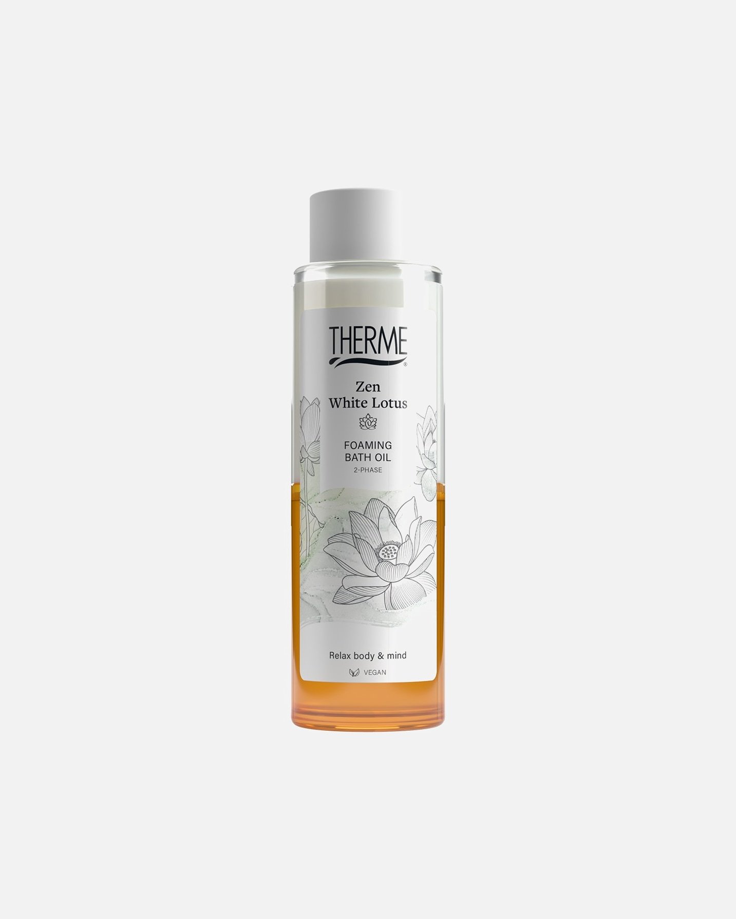 THERME Zen ulje za kupanje s bijelim lotosom - 400 ml