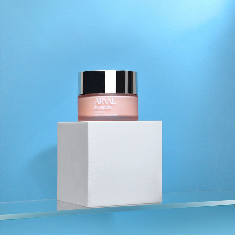 Creme facial hidratante Arval Aquapure Hydra Rich para pele seca