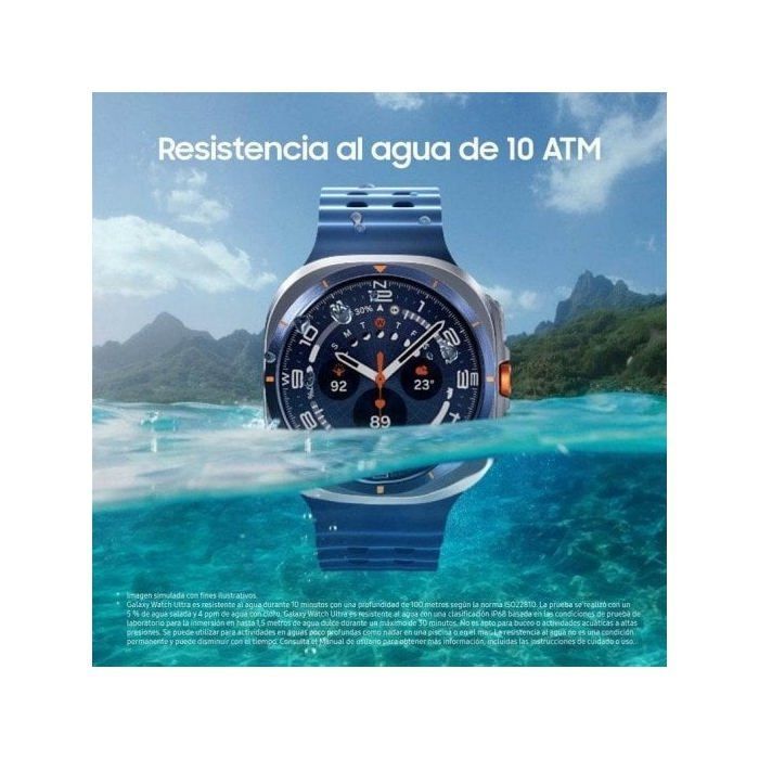 Samsung Galaxy Watch Ultra (2025) LTE Smartwatch Gris Titanio