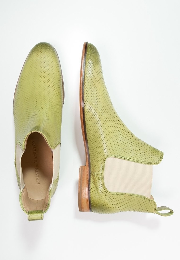 Melvin & Hamilton Stiefeletten – hellgrün