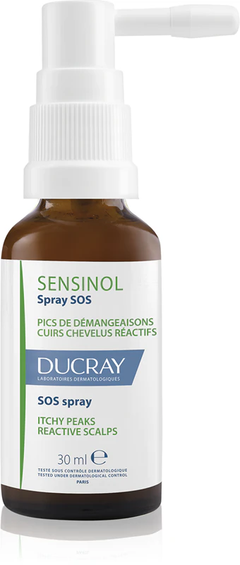 Ducray Sensinol SOS Spray Calmante para Irritação e Coceira no Couro Cabeludo