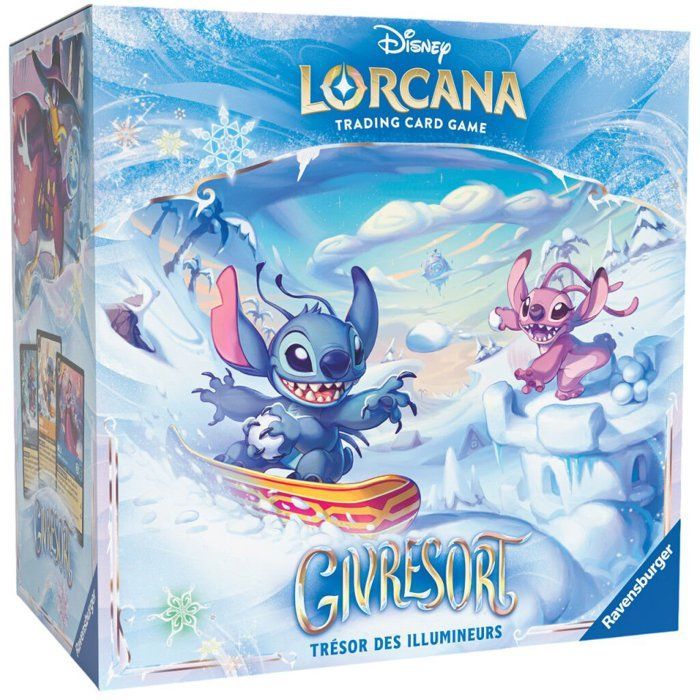 Ravensburger Disney Lorcana – Treasure of the Illuminators (Trove Pack, Chapter 11): box set + 8 booster packs