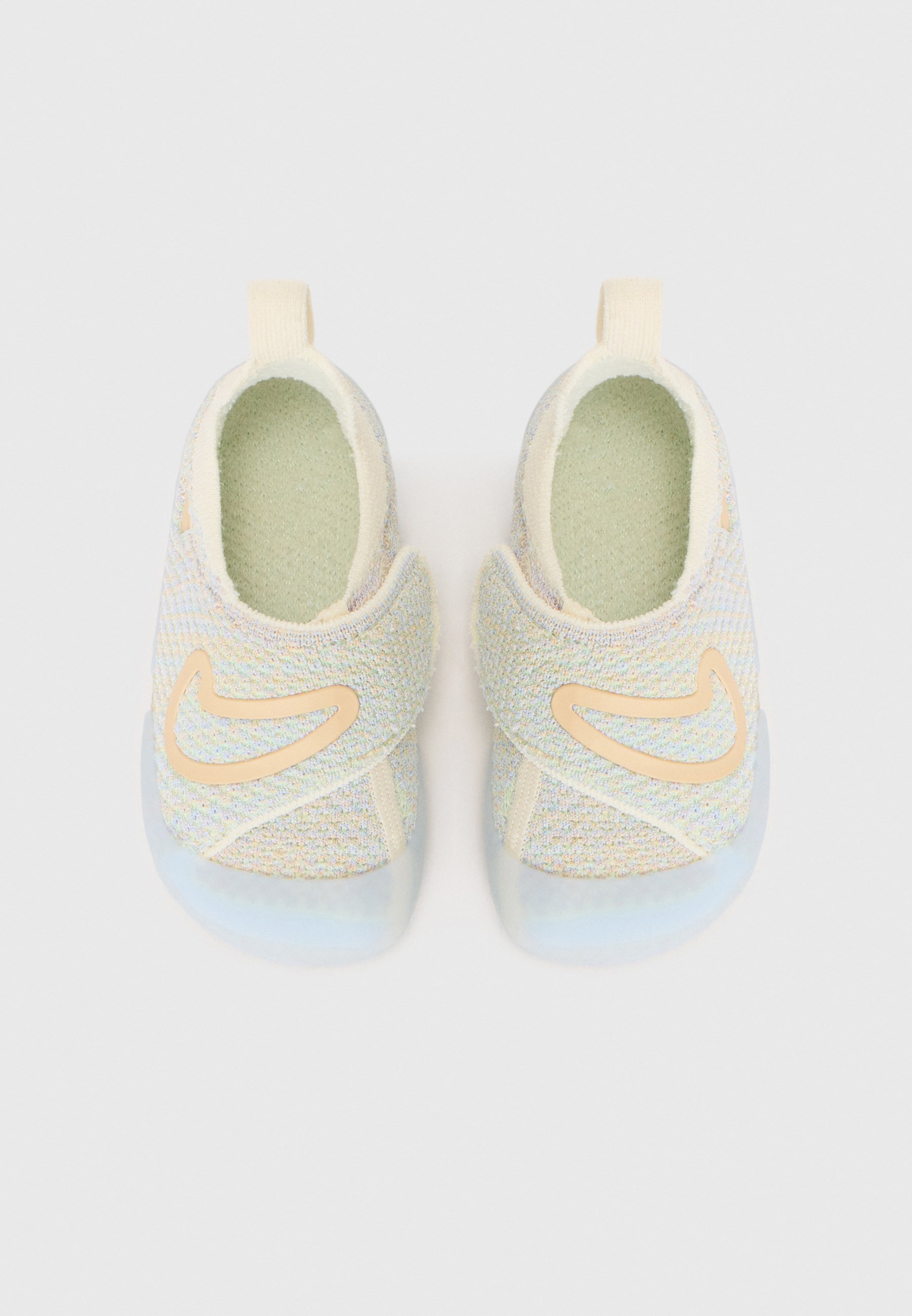 Nike Sportswear UNISEX - Babyschoenen - mintgroen/oranje krijt/aluminiumkleurig/poppenmodel/kokosmelk/blauwe tint
