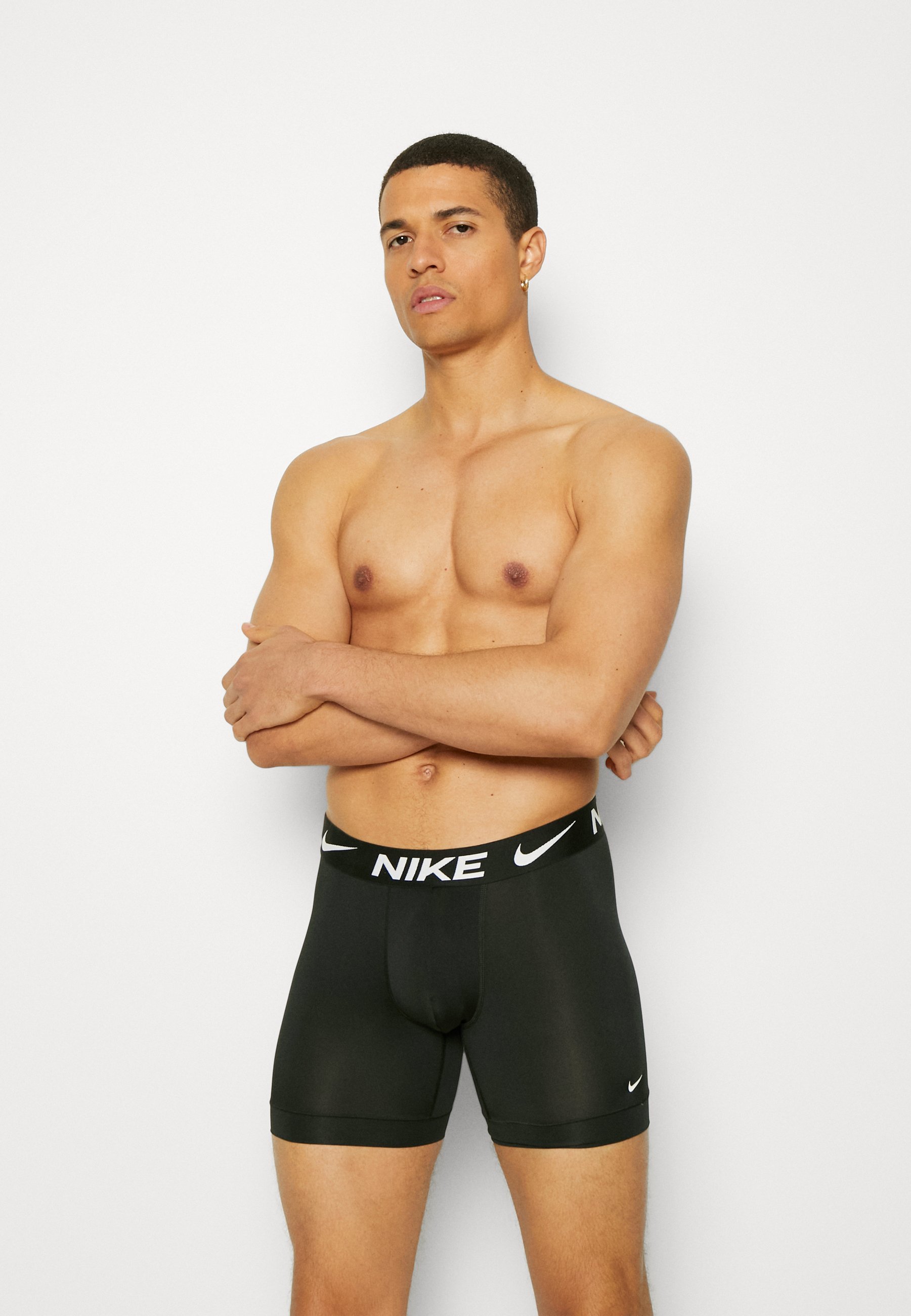 Confezione da 3 slip Nike Underwear ESSENTIAL - rosso squadra/grigio lupo/nero