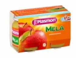 PLASMON Plasmon gehomogeniseerde appel 2x104 g babyvoeding