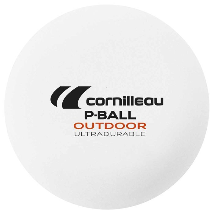 Balles de tennis de table Cornilleau Ultradurable X6 - Blanc - Tennis de table