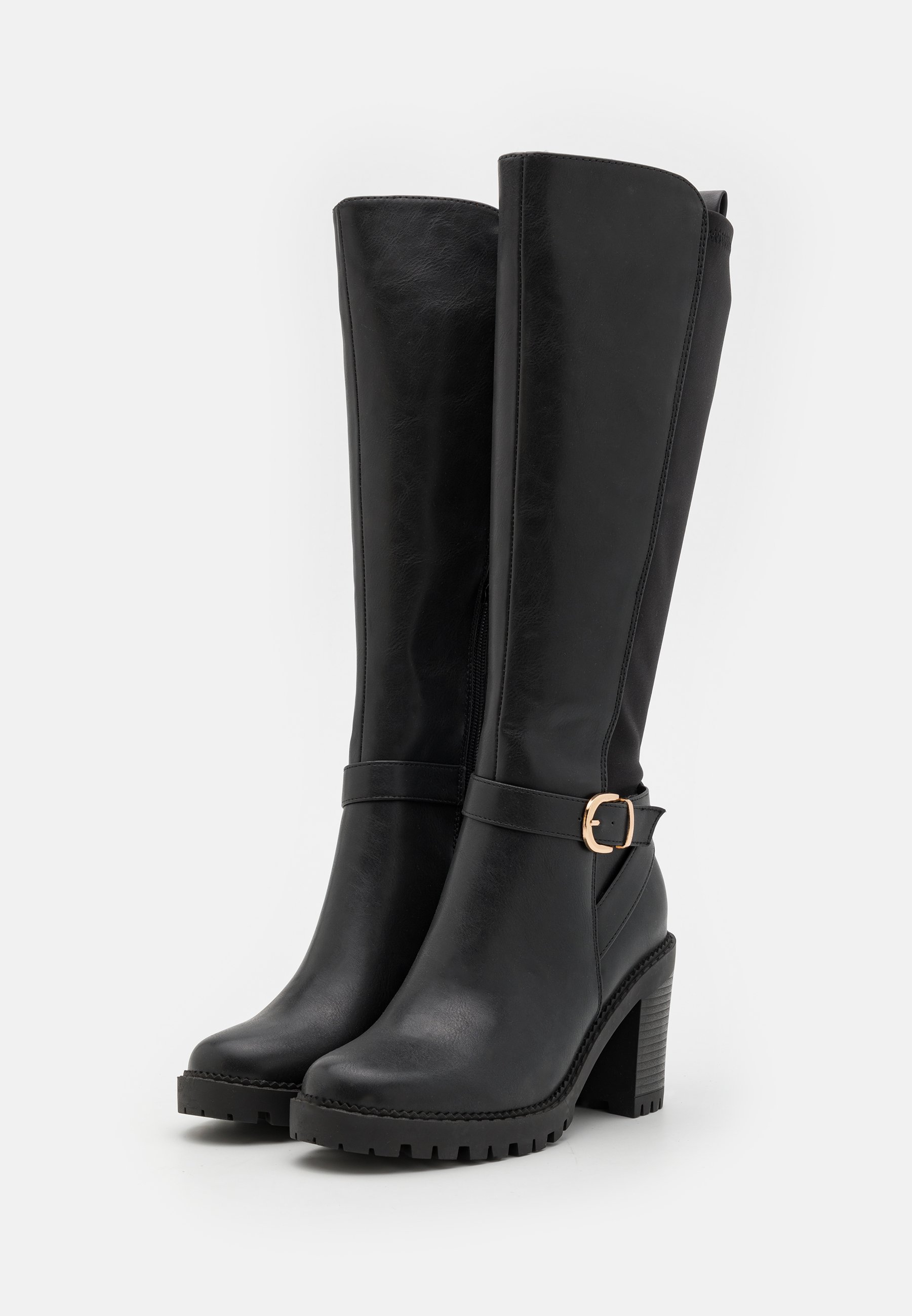Bottes à talons hauts Anna Field Wide Fit - noires