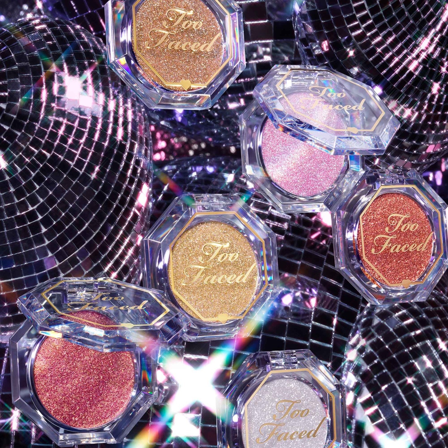 „Too Faced“ akių šešėliai „Disco Crush“ – 1,5 g