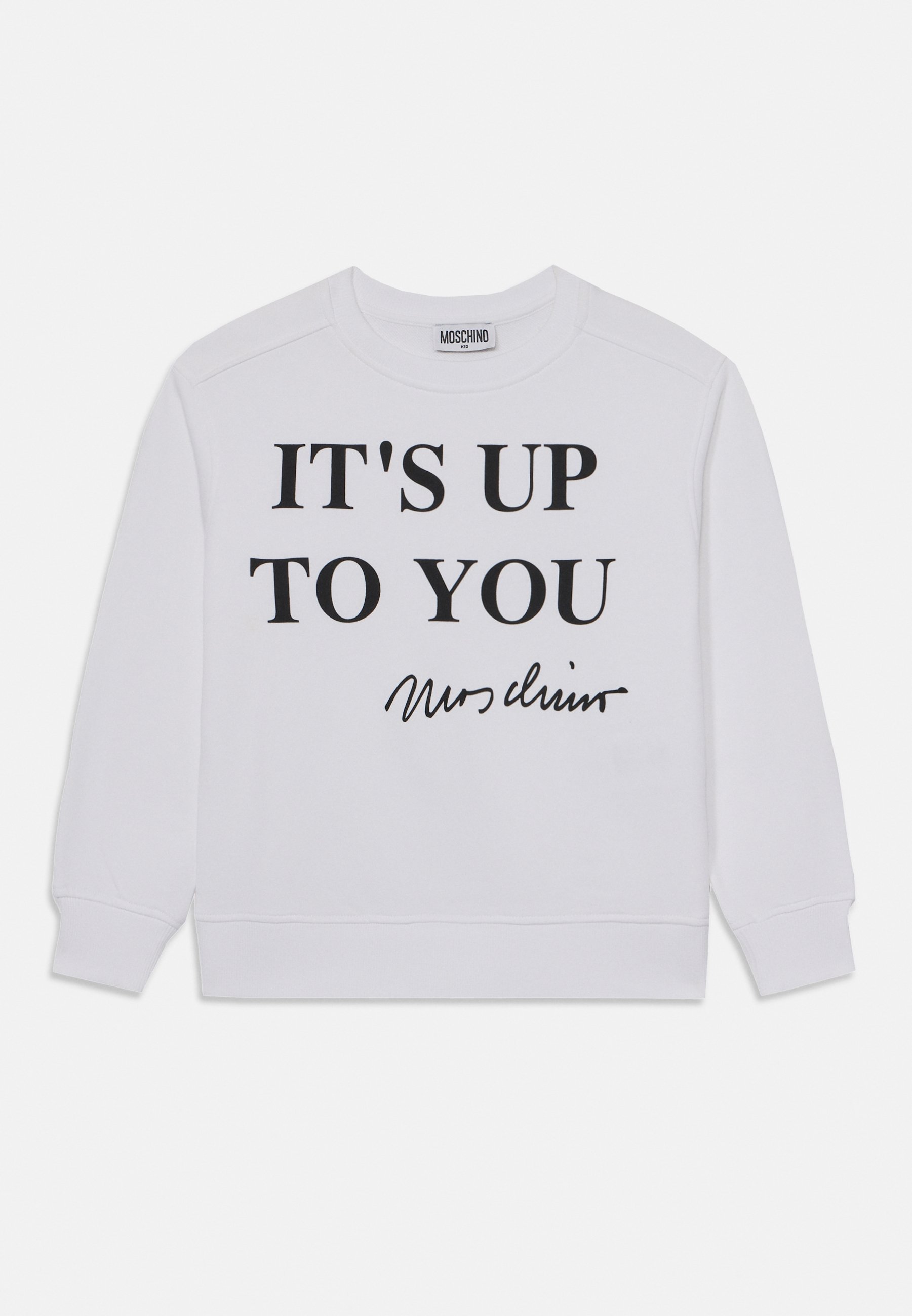 MOSCHINO FASHION SHOW - Sweatshirt - bianco ottico