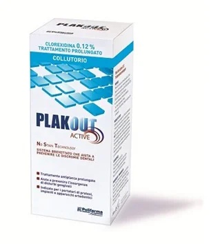 EMOFORM Emoform Plak Out Solución oral de clorhexidina al 0,12% 150 ml Desinfectante para higiene bucal