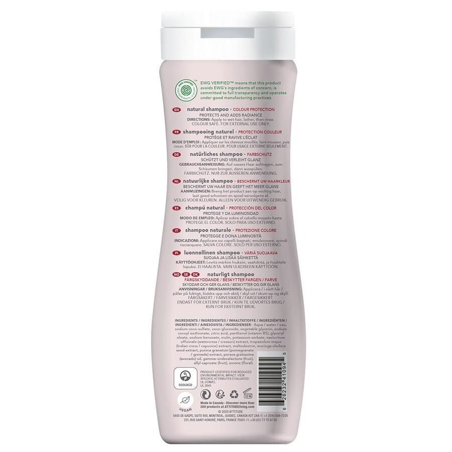 Šampón Attitude Super Leaves Science – Ochrana farby – 473 ml