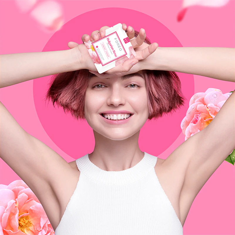 Máscara Hidratante de Rosa Búlgara FOREO UFO™