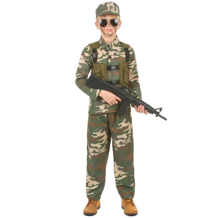 Costume militare da ragazzo - 175419