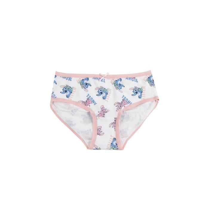 Completo intimo Stitch - Bambina - 3 pezzi - Multicolore - Morbido e traspirante