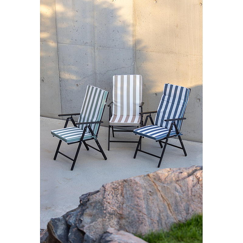 Hjem Stolhynde 7-positions stol Vendbar, beige