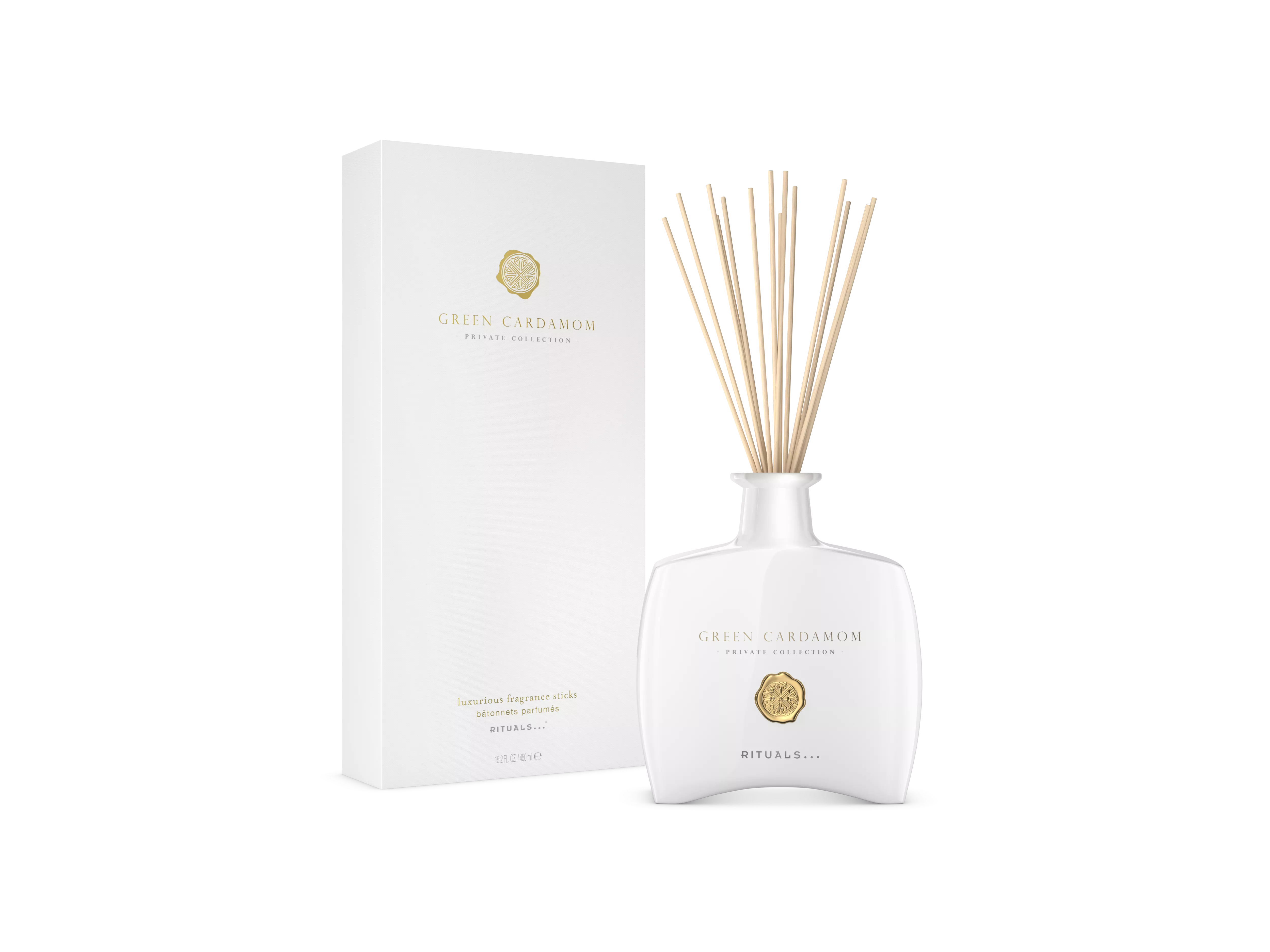 Varitas aromáticas de cardamomo verde