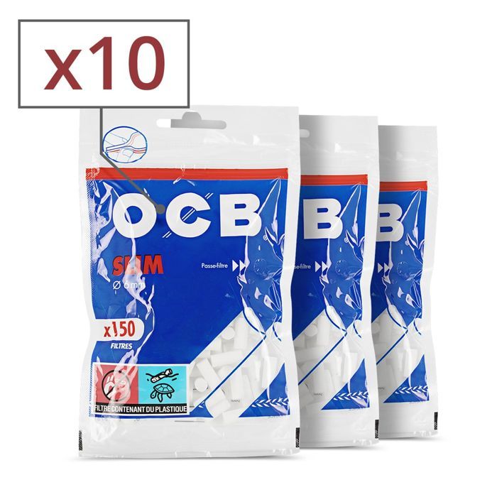 Pack of 10 OCB Slim Filter sachets