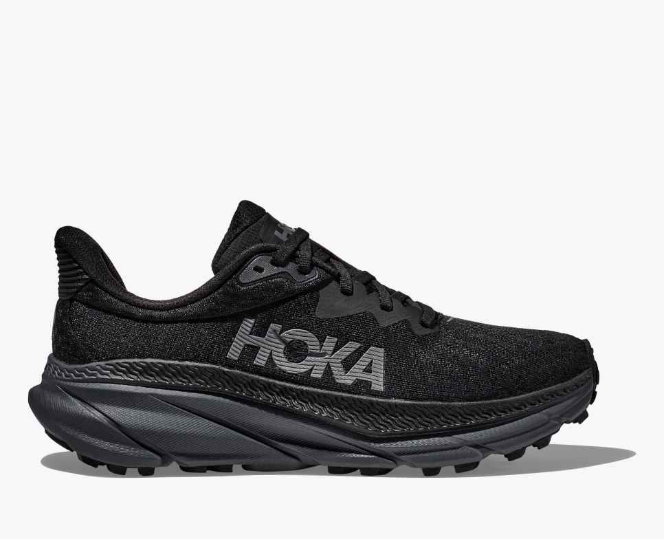 HOKA Challenger 7 Zwart/Zwart