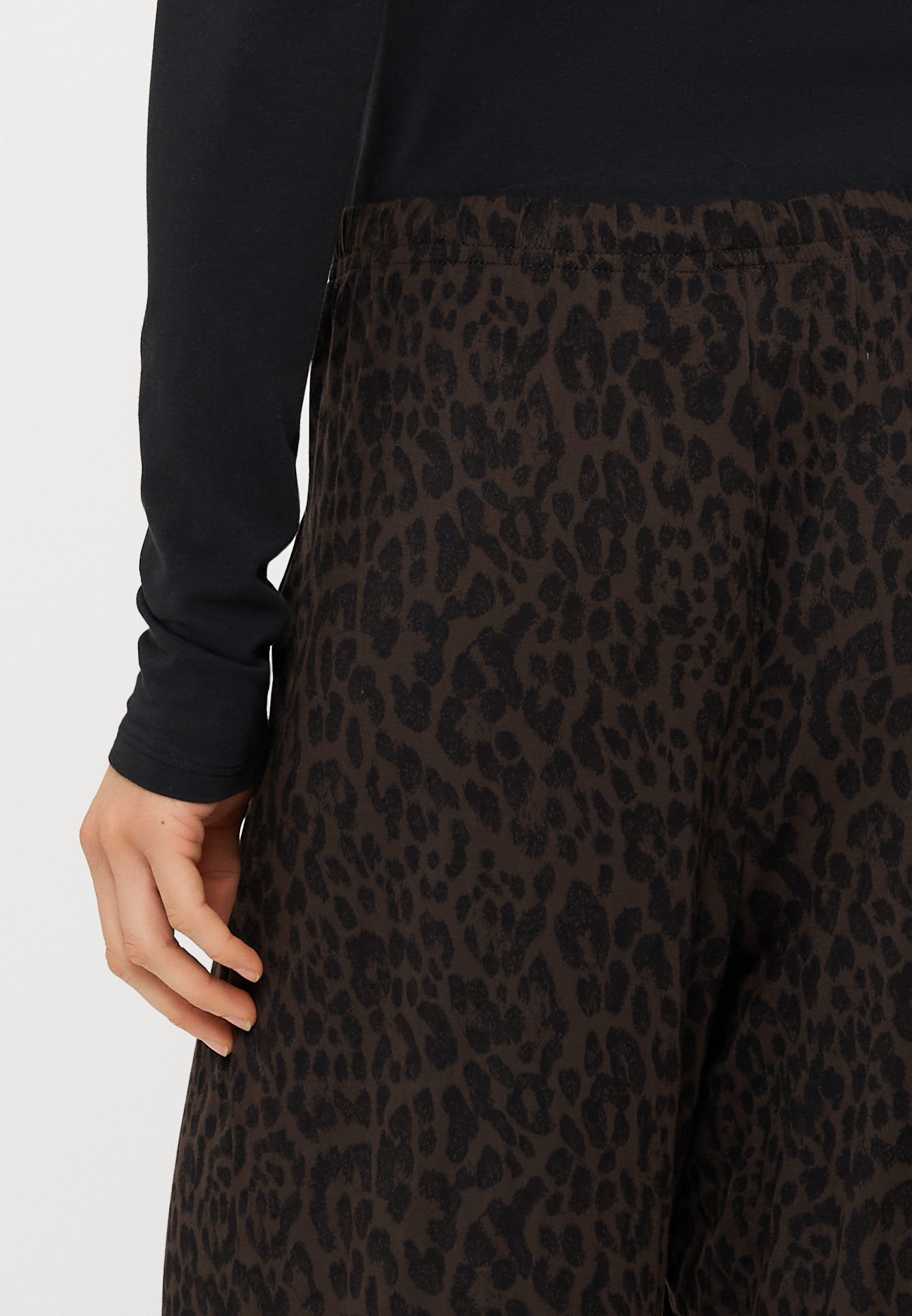 GAP pyjamabroek - bruin/zwart