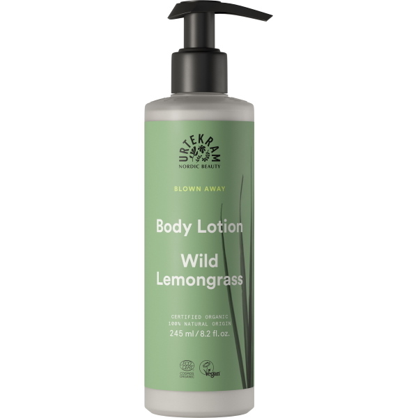 Urtekram Wild citromfű testápoló - 245 ml