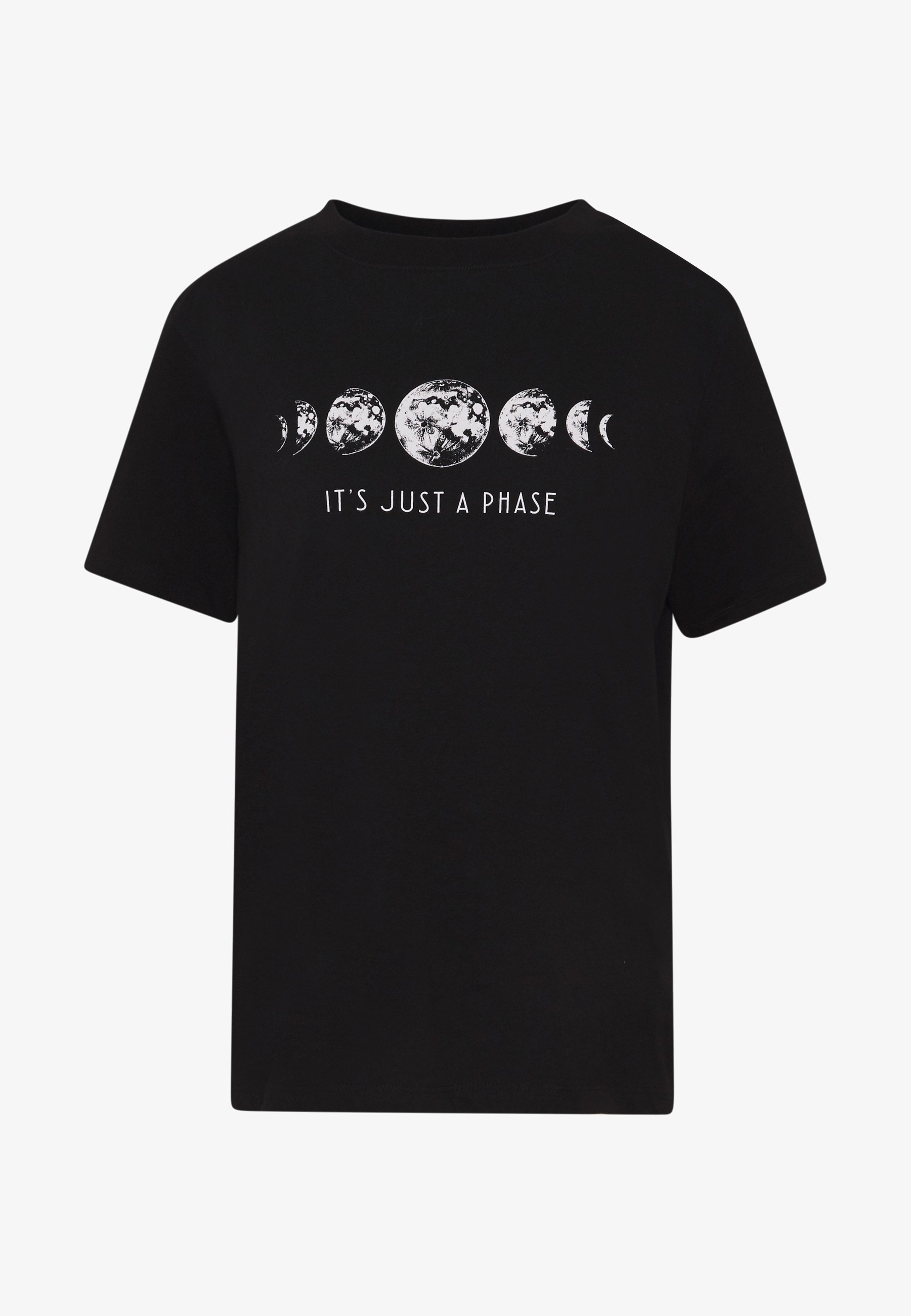 Even&Odd Print T-shirt - zwart