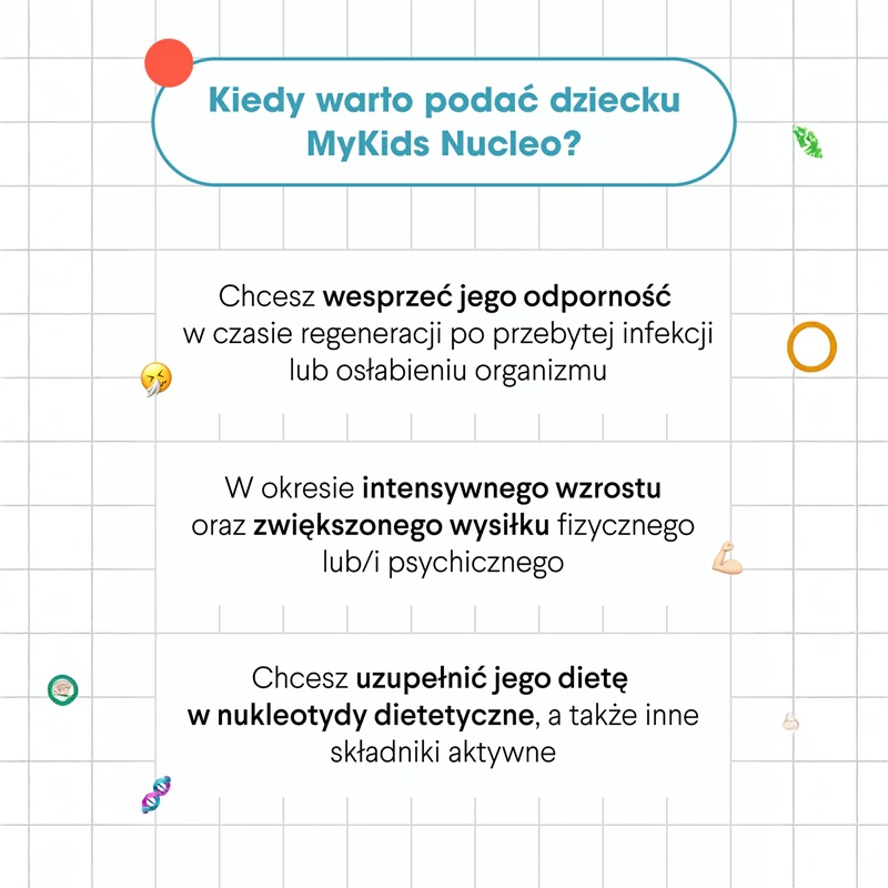 Prehransko dopolnilo Health Labs Care MyKids Nucleo za krepitev imunosti pri otrocih