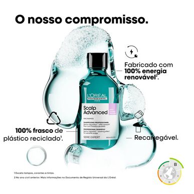 L'Oréal Professionnel Scalp Advanced Serie Expert Shampoo Champô de Recarga Couro Cabeludo Sensível 500 ml 500 ml
